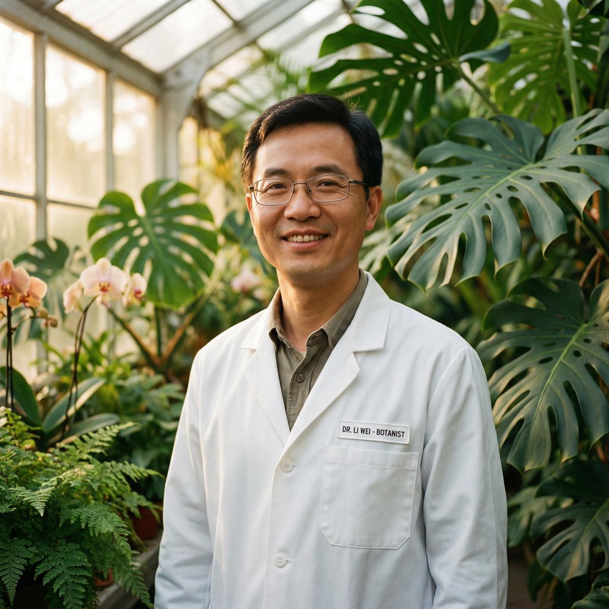 国产视频植物顾问李伟博士